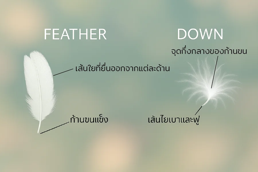 เปรียบเทียบราคาหมอนขนสัตว์